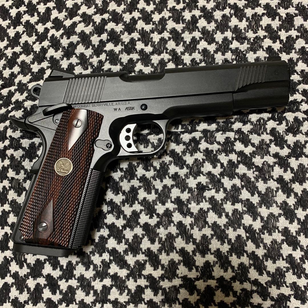 WA ウエスタンアームズ　ウィルソンコンバットFBIトライアルピストル　ガスガン