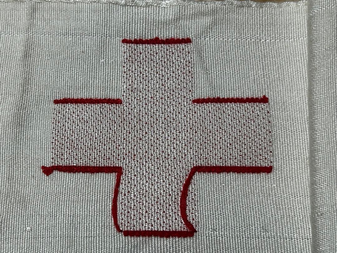 古いドイツ赤十字看護婦腕章　名前入り