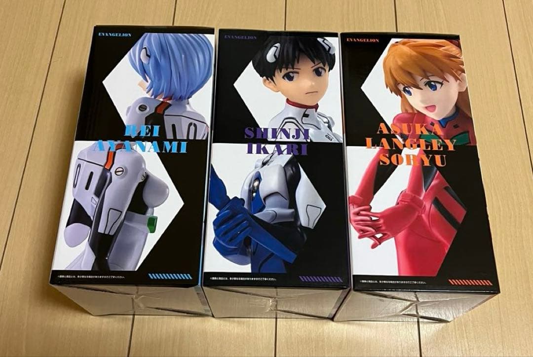 一番くじ 新世紀エヴァンゲリオン B賞、C賞、D賞、E賞、F賞