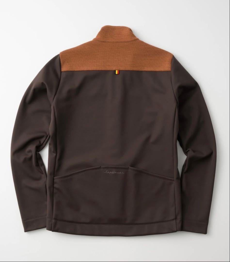 KAPELMUUR ウインドシールドコンビジャケット　メンズ　ブラウン　L