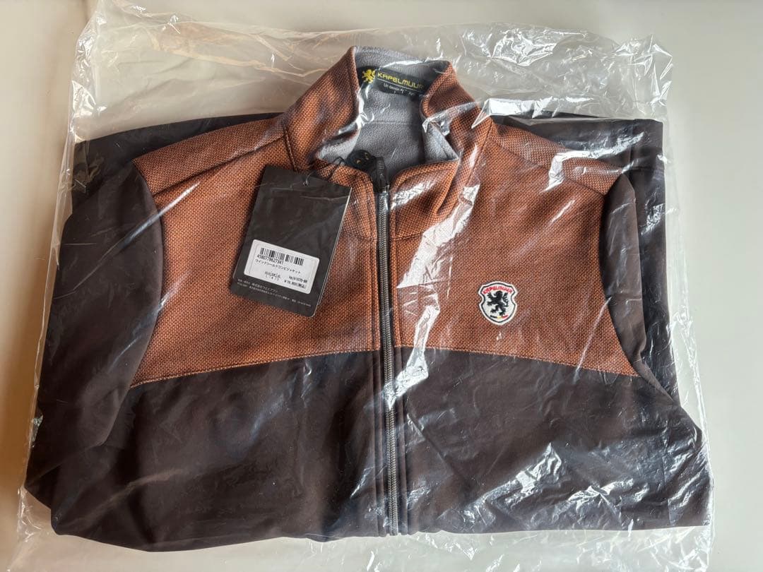KAPELMUUR ウインドシールドコンビジャケット　メンズ　ブラウン　L