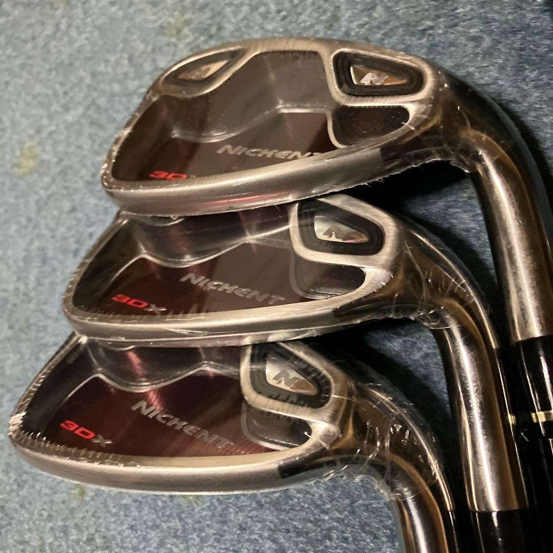 破格 ニックケント NICKENT 3DXアイアン5I-PW 6本 Sシャフト