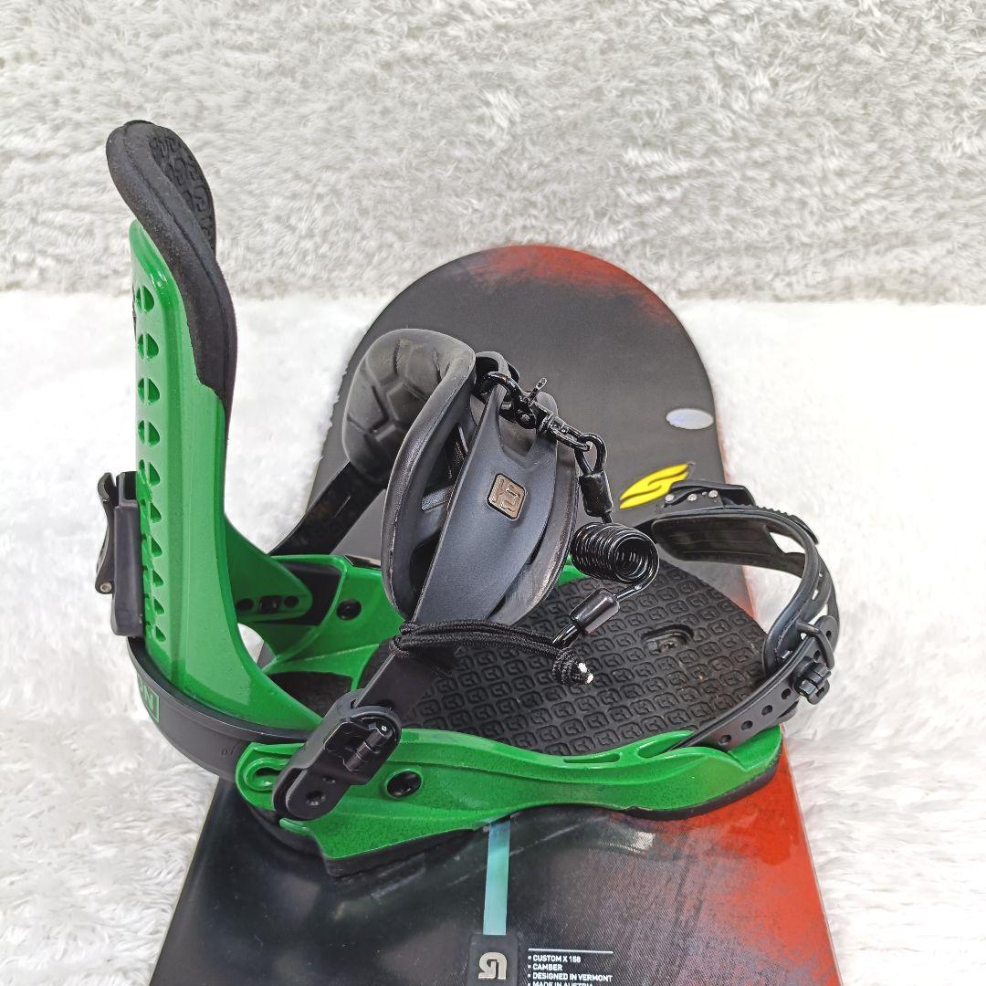 BURTON CUSTOM X 158 × UNION superforce M