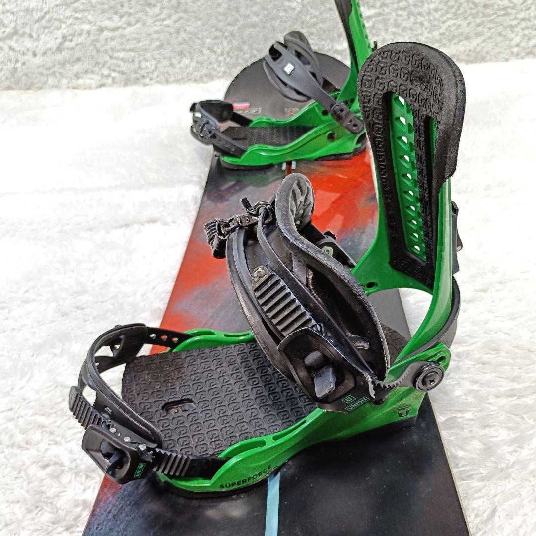 BURTON CUSTOM X 158 × UNION superforce M