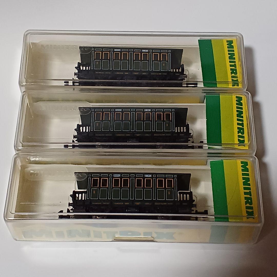ミニトリックス バイエルン２軸客車５両