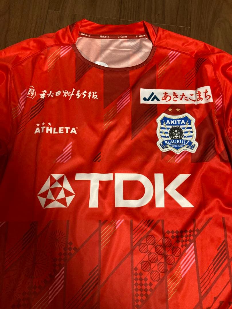 新品未使用に近い　ブラウブリッツ秋田 ユニフォーム　キーパー　gk 長袖　レッド