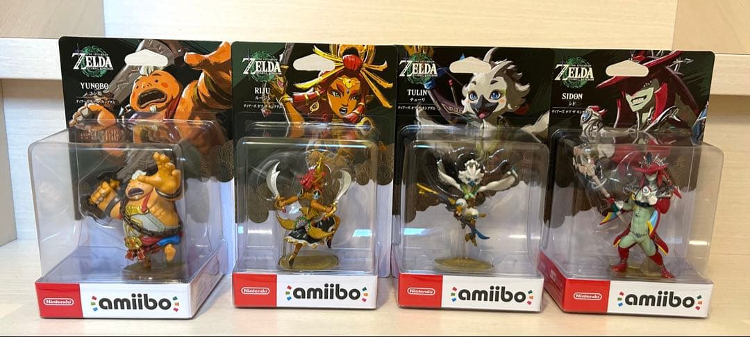 ゼルダの伝説 ティアーズオブキングダム 四賢者amiiboセット
