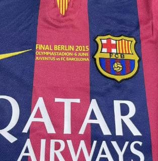 14/15 バルセロナ ホーム 長袖 ユニフォーム 9番 ルイス・スアレス