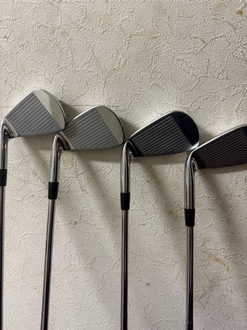 【即購入OK】ミズノ JPX アイアン 4本セット (7-P) グリップ良好