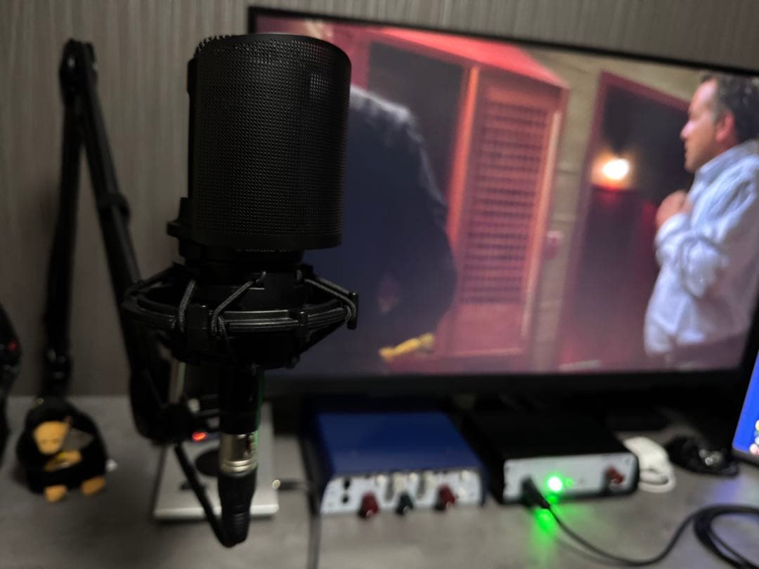 audio-technica AT2035 コンデンサーマイク セット