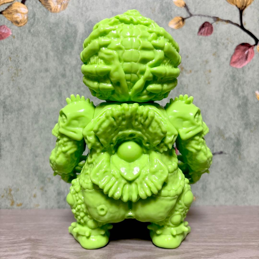 『FATTY HUNGER』 虐待狂脳戦士 ソフビ インディーズ ライトグリーン