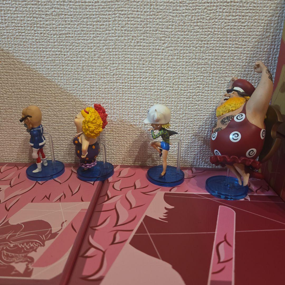 ドフラミンゴファミリー　デリンジャー　ラオG　ジョーラ　マッハバイス