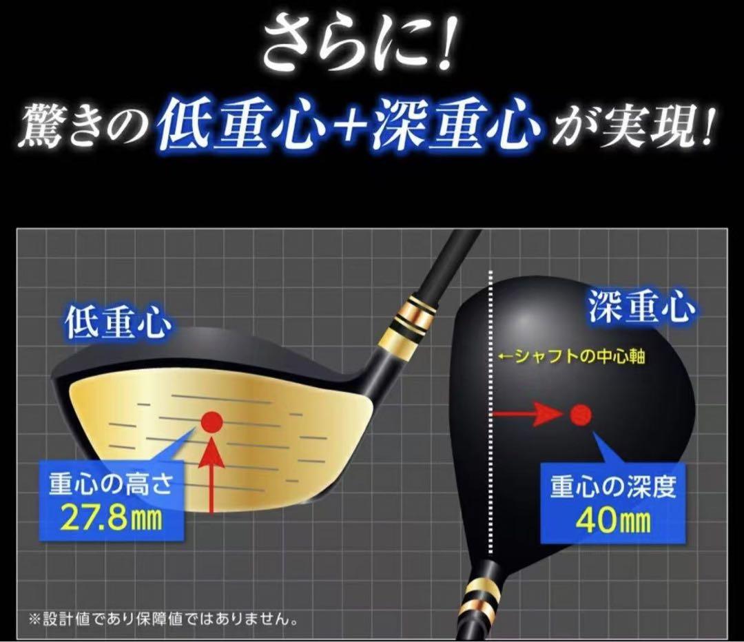 HAYABUSA ハヤブサビヨンド 高反発ドライバー ゴルフドライバー シニア
