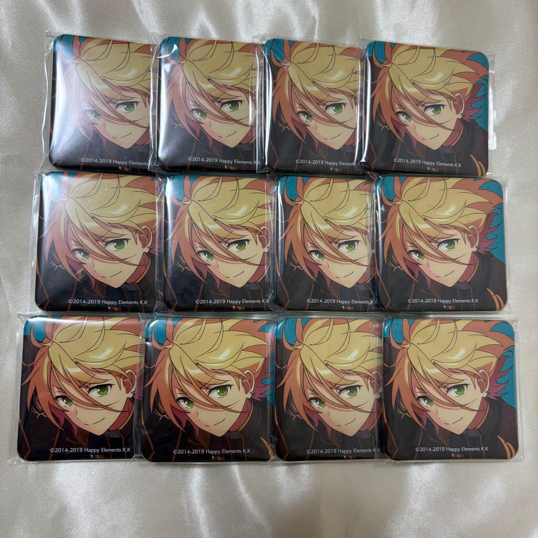 あんスタ ALKALOID TRIP アルバム スクエア 缶バッジ 藍良