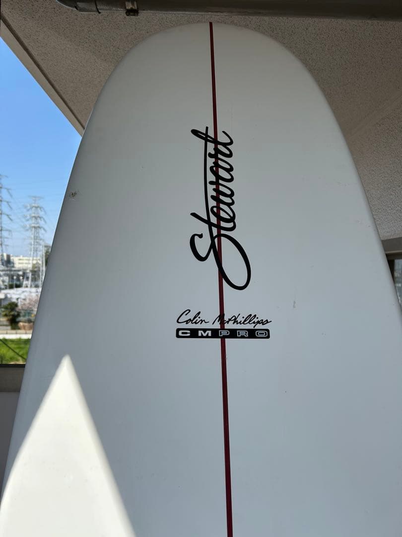 Stewart ロングボード 9.0 フィン+ハードケース付