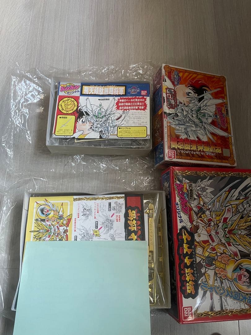 BB戦士　超白鋼　飛天ガンダム　コミックボンボン限定　千生大将軍　セット