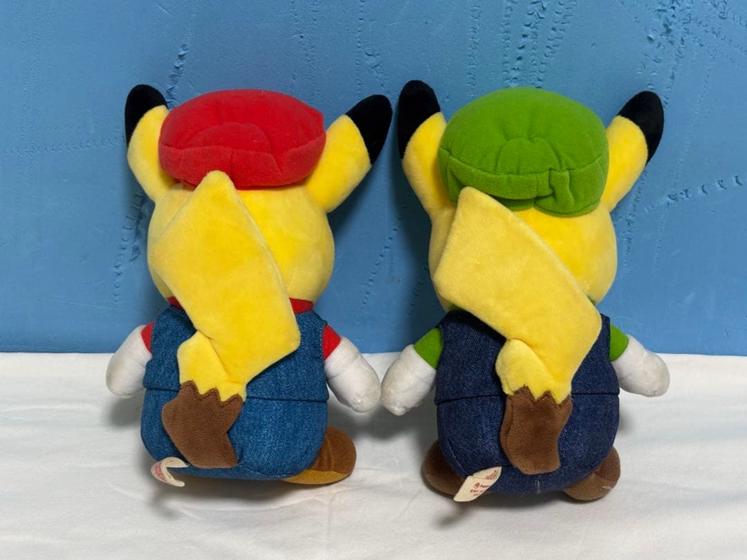 最終値下げ　ポケモンセンター　ピカチュウ　マリオ　ルイージ　ぬいぐるみ　セット