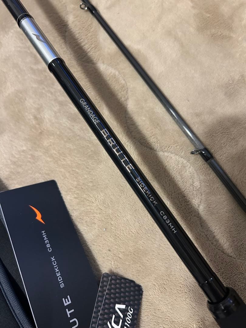 ロッド GRANDAGE BRUTE c83mh SIDEKICK