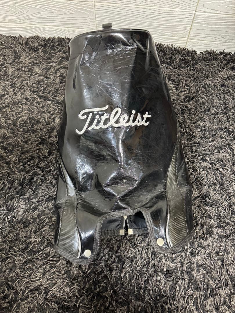 タイトリスト　キャディバッグ エナメル