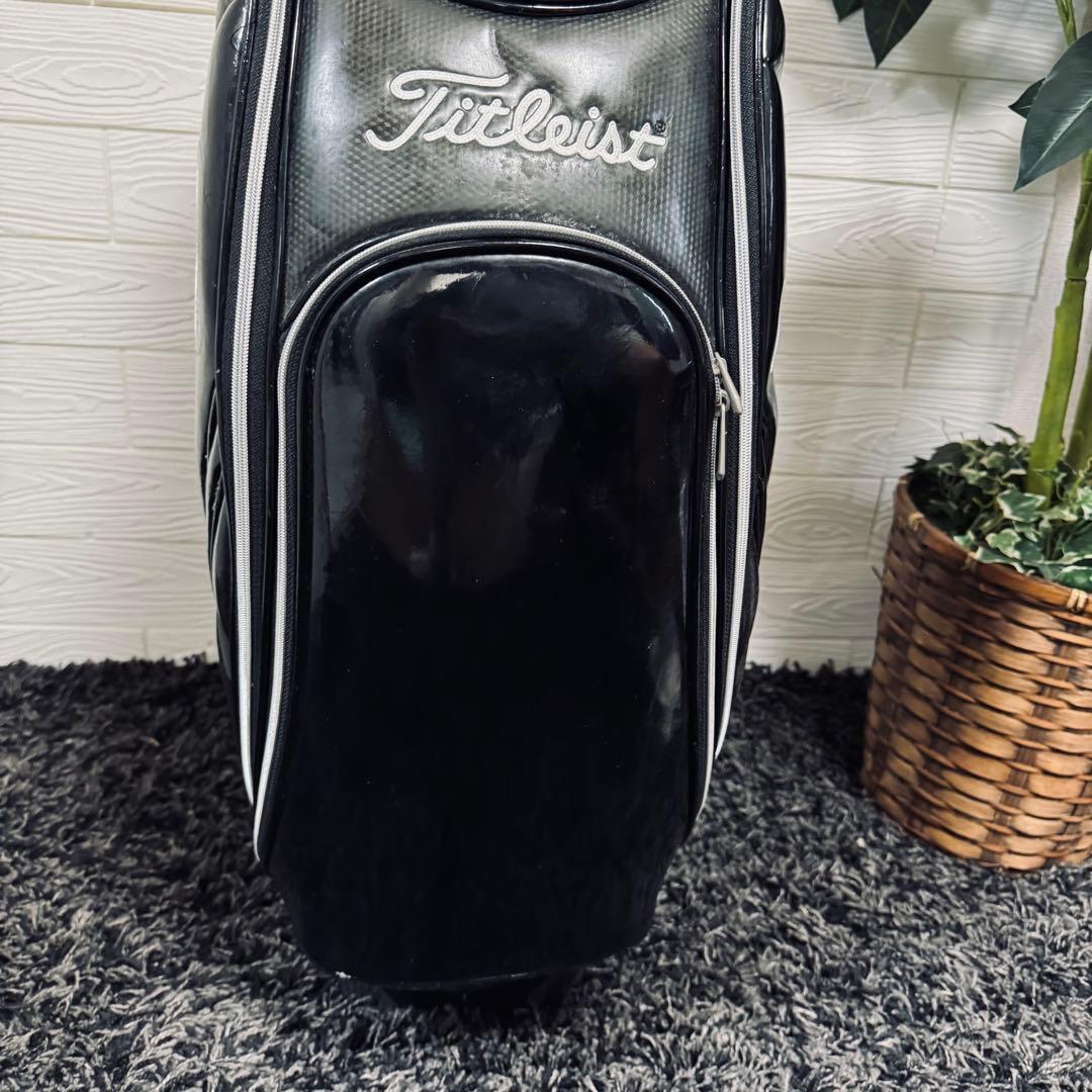 タイトリスト　キャディバッグ エナメル