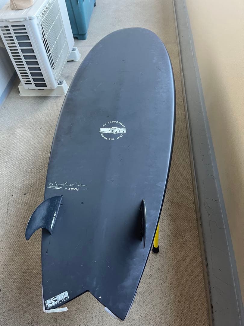 【h1ro】JSブラックバロン 5'8 PE ツインフィン FCS2