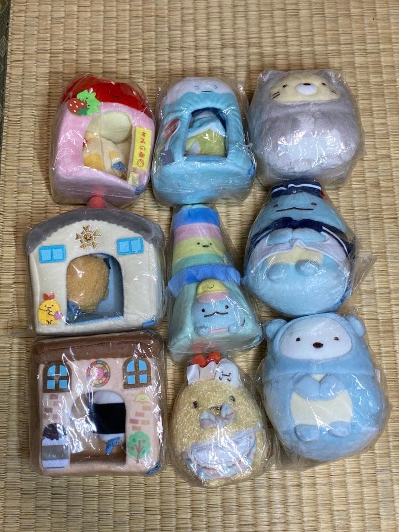 すみっコぐらし展 7周年 限定 てのりぬいぐるみ