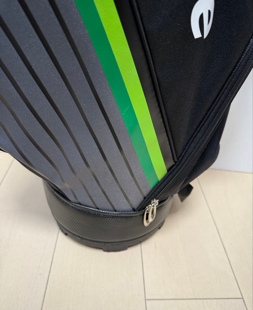 TaylorMade キャディバッグ 黒 ゴルフ テーラーメイド