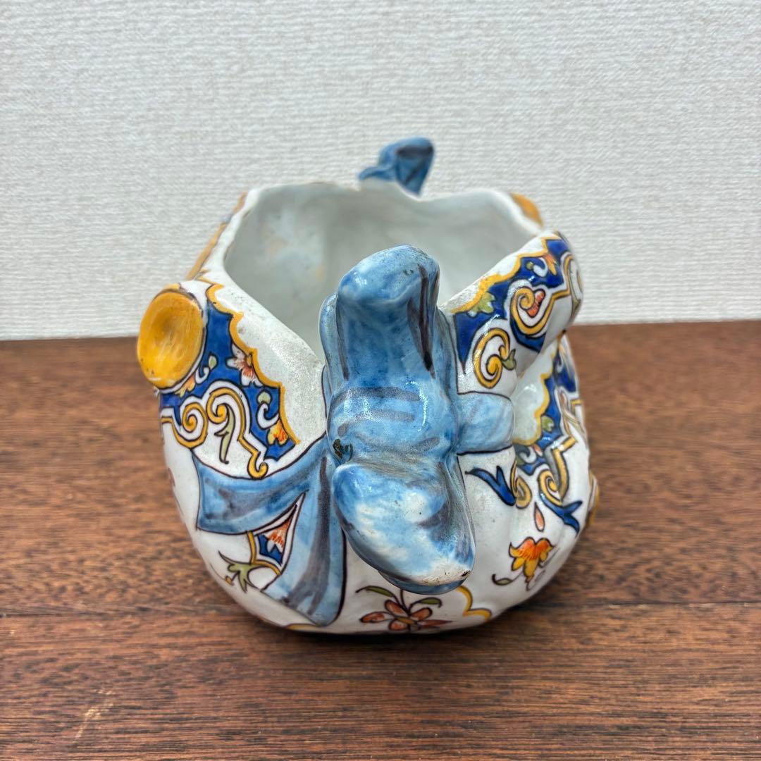 【希少】フランス 1900年代 アンティーク フラワーポット 入手困難