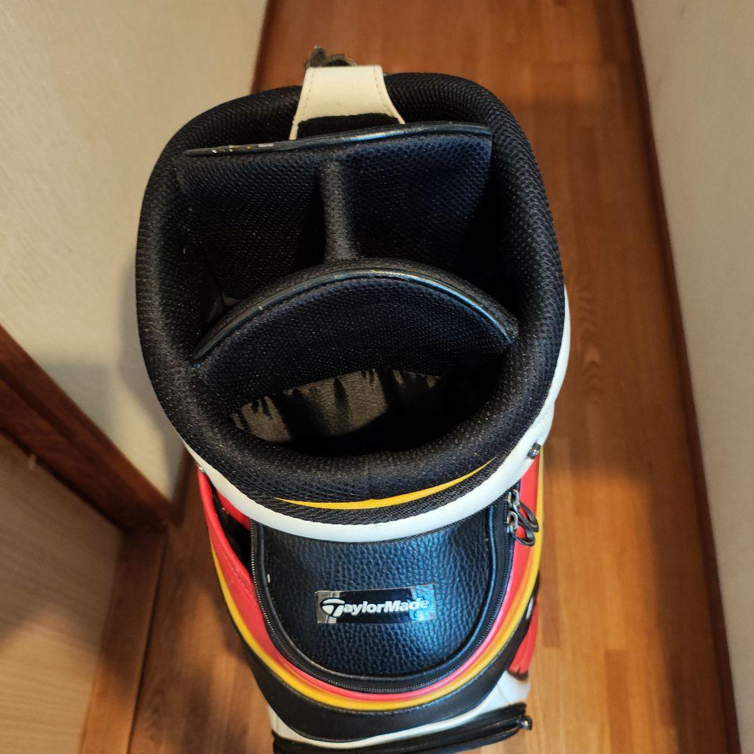 TaylorMade キャディバッグ ホワイト/ブラック/レッド/イエロー