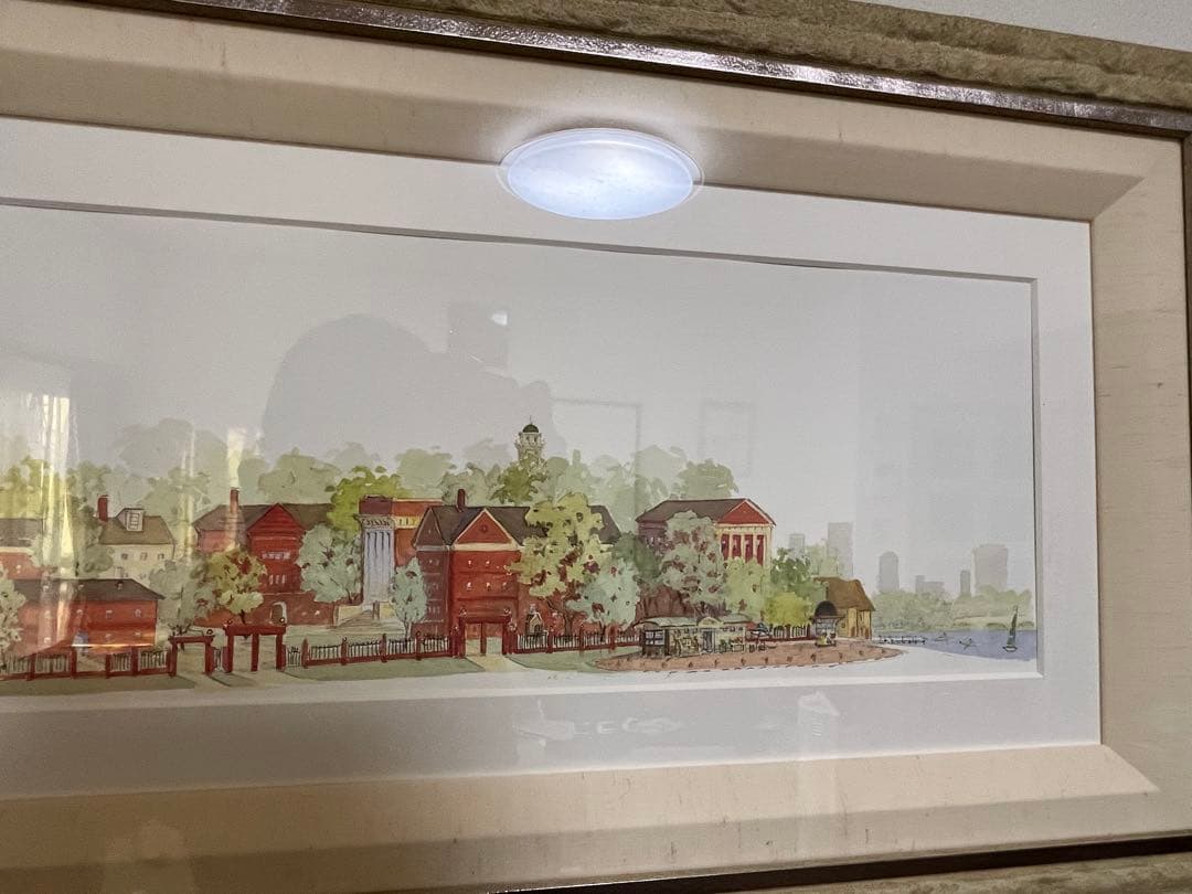 【限定300部・本人購入】レオナルド・ウェーバー / ハーバード大学額装・送料込