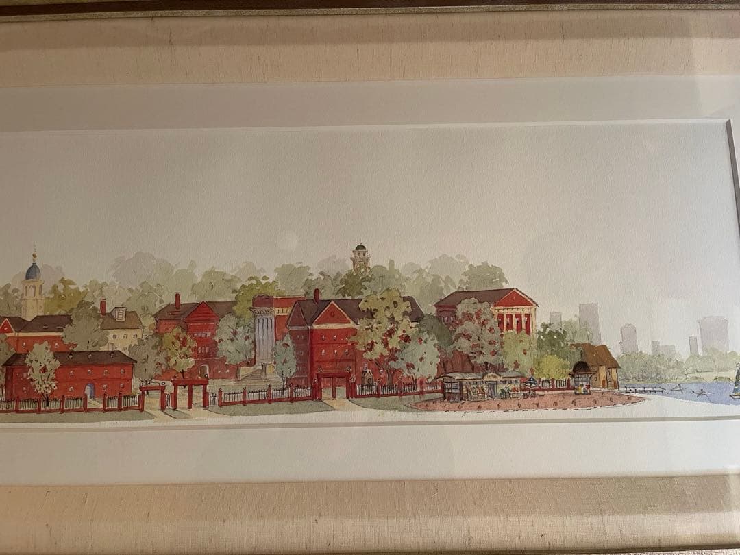 【限定300部・本人購入】レオナルド・ウェーバー / ハーバード大学額装・送料込