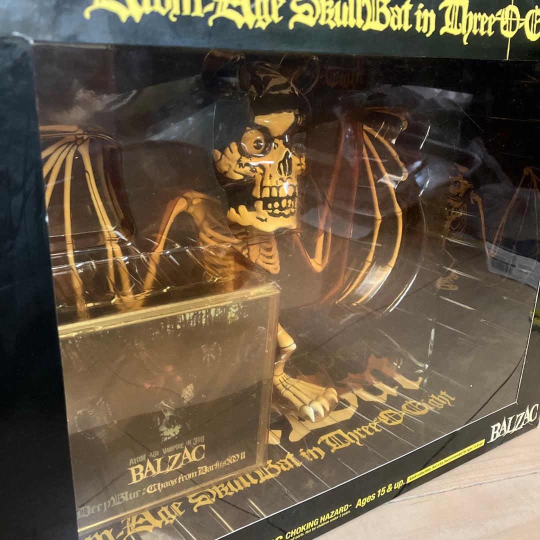 BALZAC バルザック　SKULL BAT フィギュア（黒）付　限定CD
