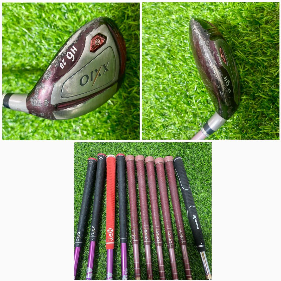 XXIO ゼクシオ10 8 レディースクラブセット 10本 L 右 ボルドー