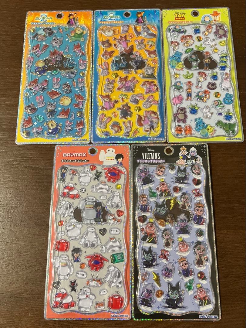 【国内正規品】ディズニー プチドロップ 5枚セット