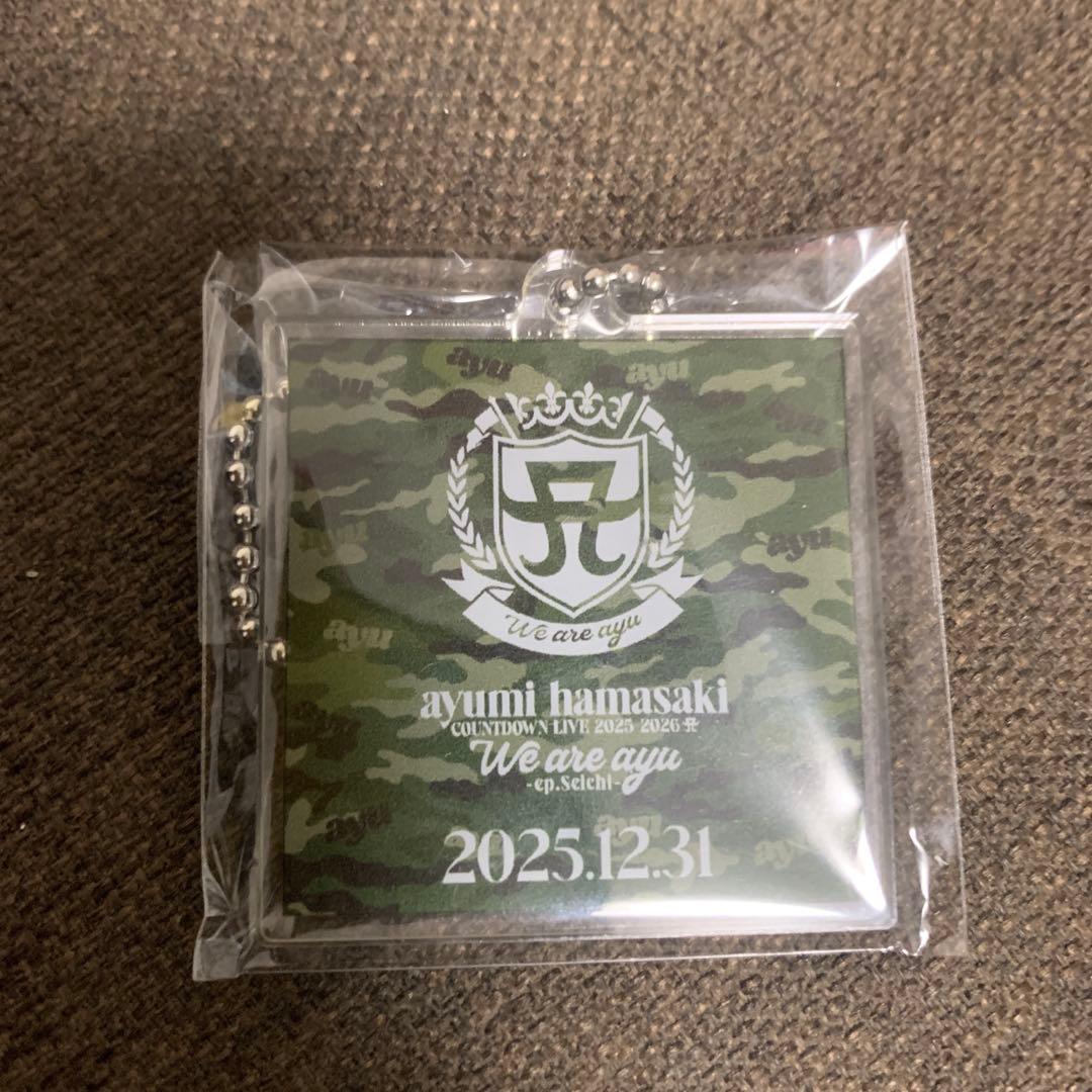 浜崎あゆみ　超大吉　提灯キーホルダー&31日アクキー&おみくじセット