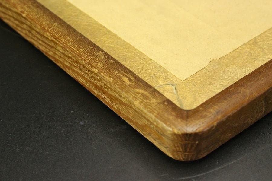 大津絵 鬼の念仏 額入 時代物(A687)