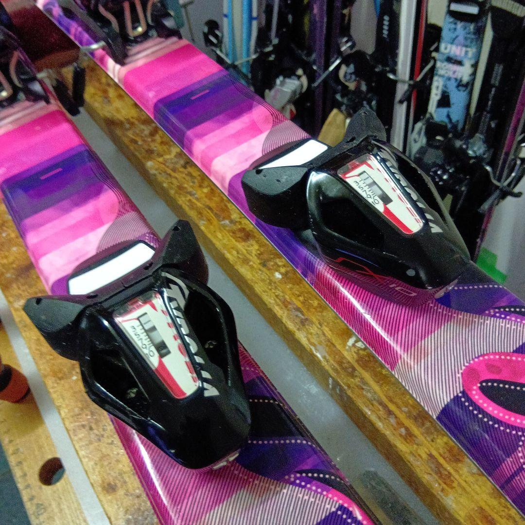 メンテナス済 145cmカザマ 靴25cmストック付