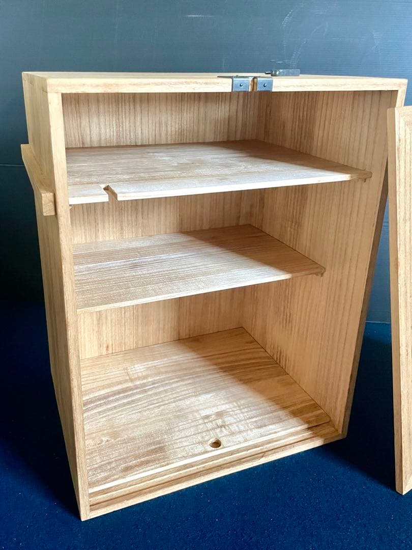 割引❣️【未使用】「母」 可映 旅箪笥 総桐 紙箱 茶道具 （1015F）