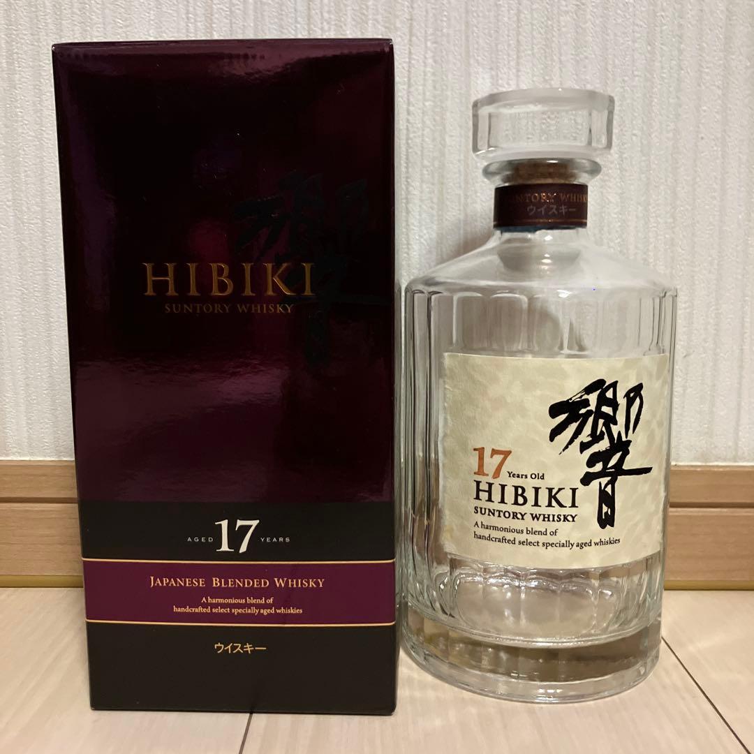 HIBIKI 17 ウイスキー　空瓶空箱