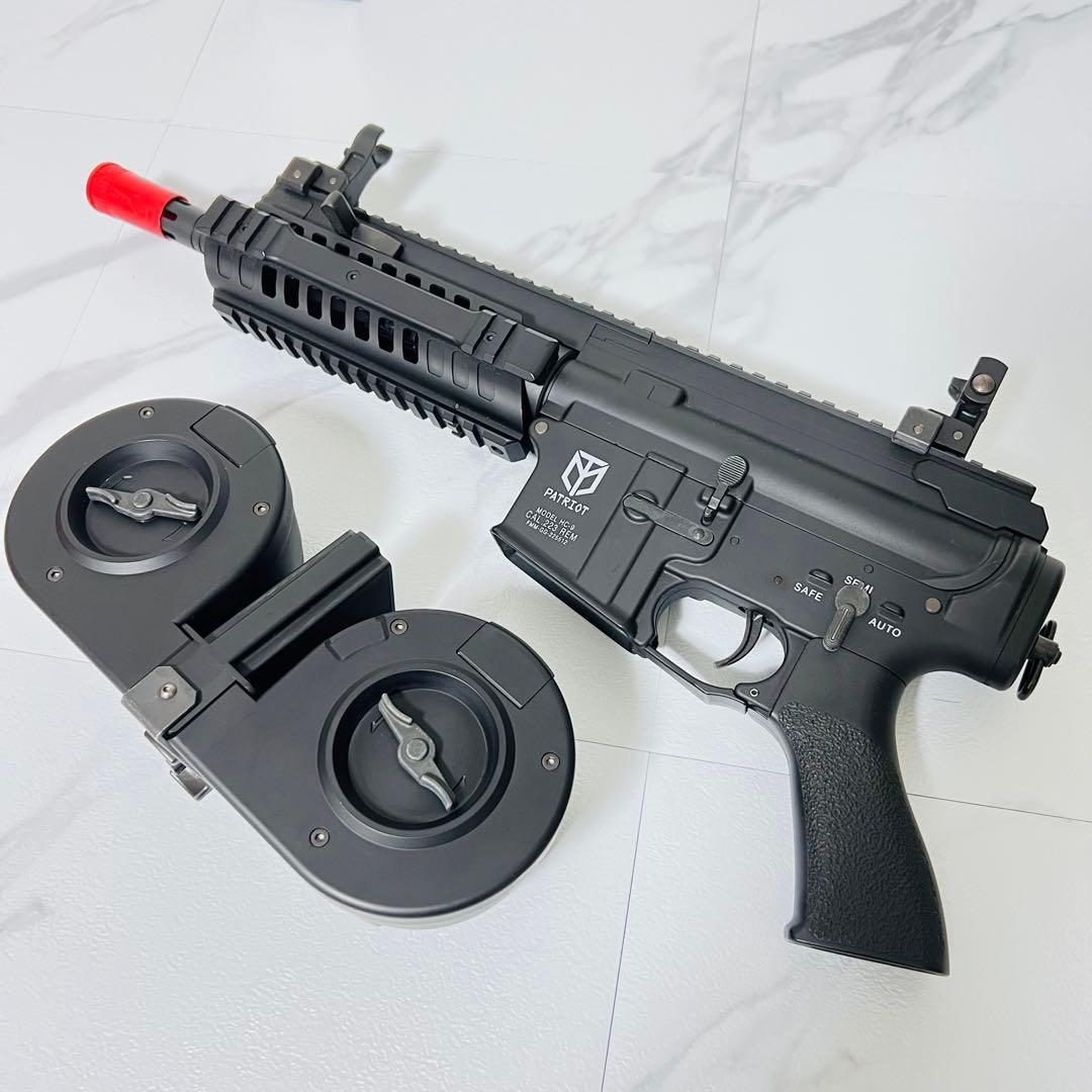 M4 HCパトリオット　ツインドラムマガジン付