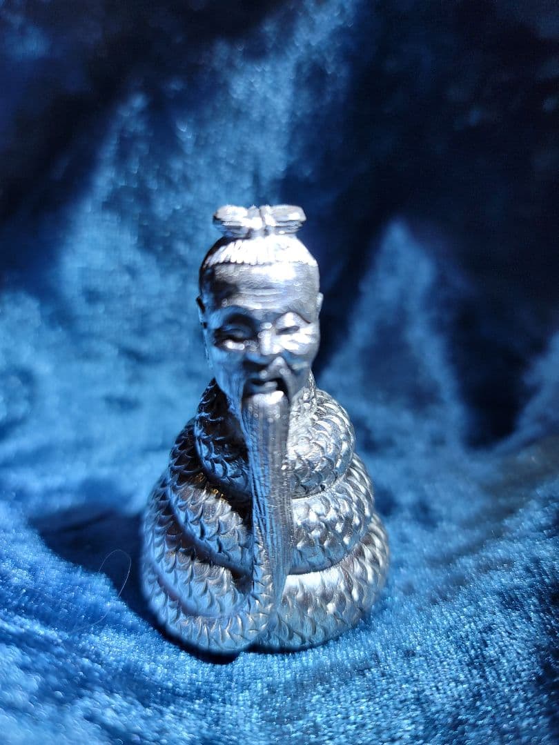 金運、富の神　宇賀神　シルバー925