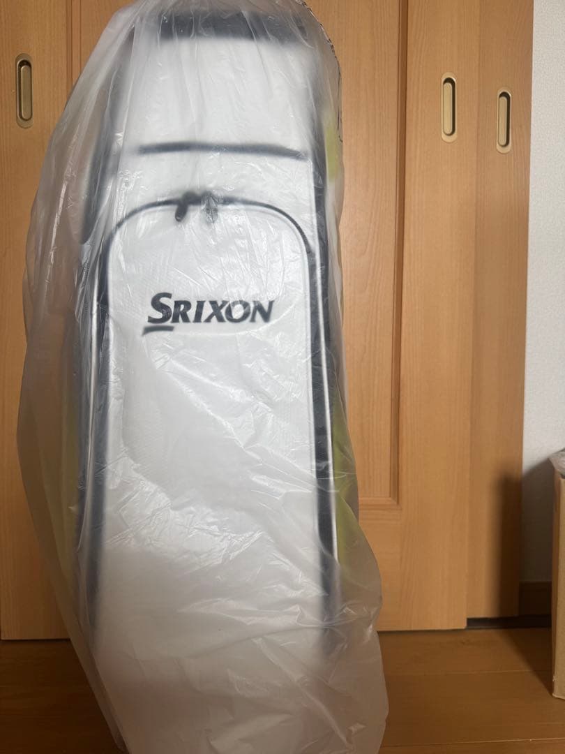 Srixon キャディバッグ ホワイトイエロー