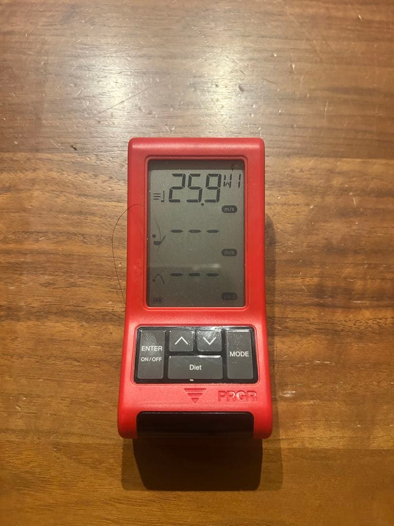 【早い者勝ち】PRGR RED EYES POCKET スピード測定器　ゴルフ