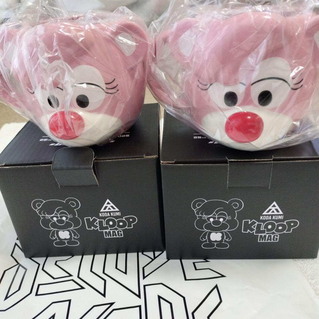 【新品】Decode倖田來未KLOOPマグカップ2個とキーホルダーセット