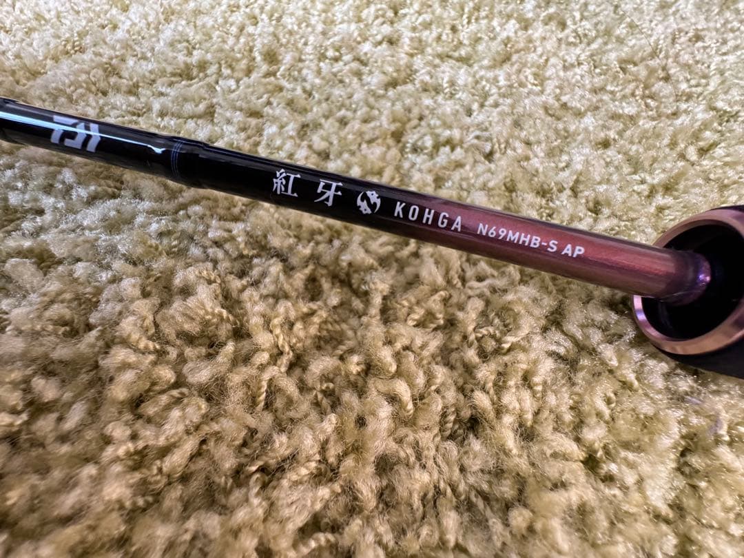 DAIWA 紅牙 KOHGA N69MHB S APタイラバロッド 中古美品