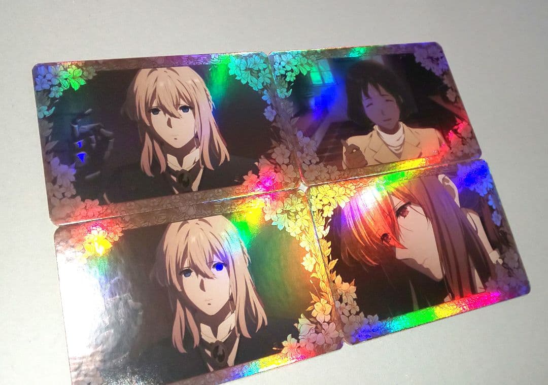 ヴァイオレット・エヴァーガーデン　中国限定　海外限定　カードセットボックス付き