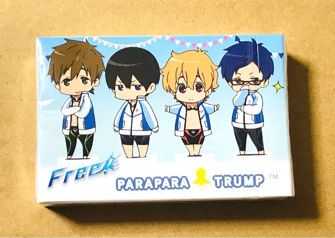 Free!岩鳶＆鮫柄学園トランプ 缶バッジ スマートフォンリング 七瀬遙 松岡凛