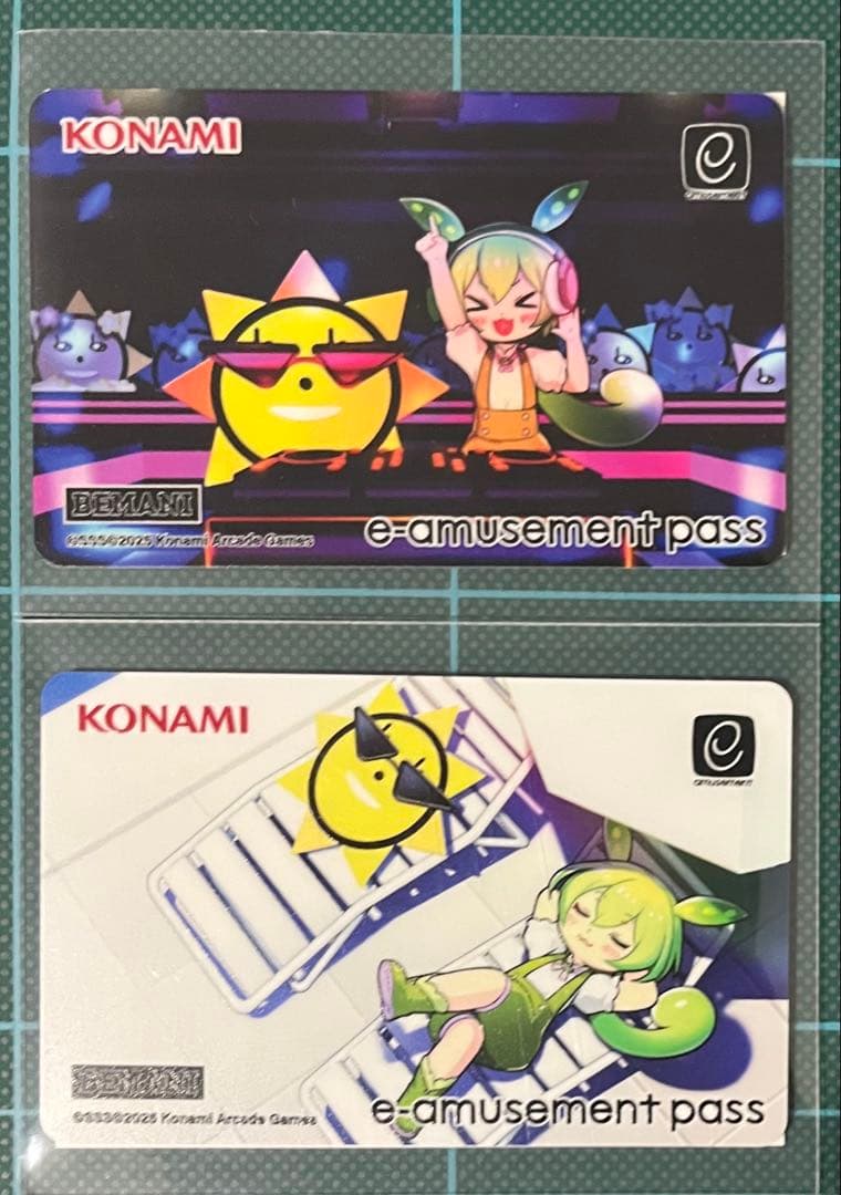 コナミ　プレミアム　くじ　e-amusement pass ずんだもん×灼熱くん