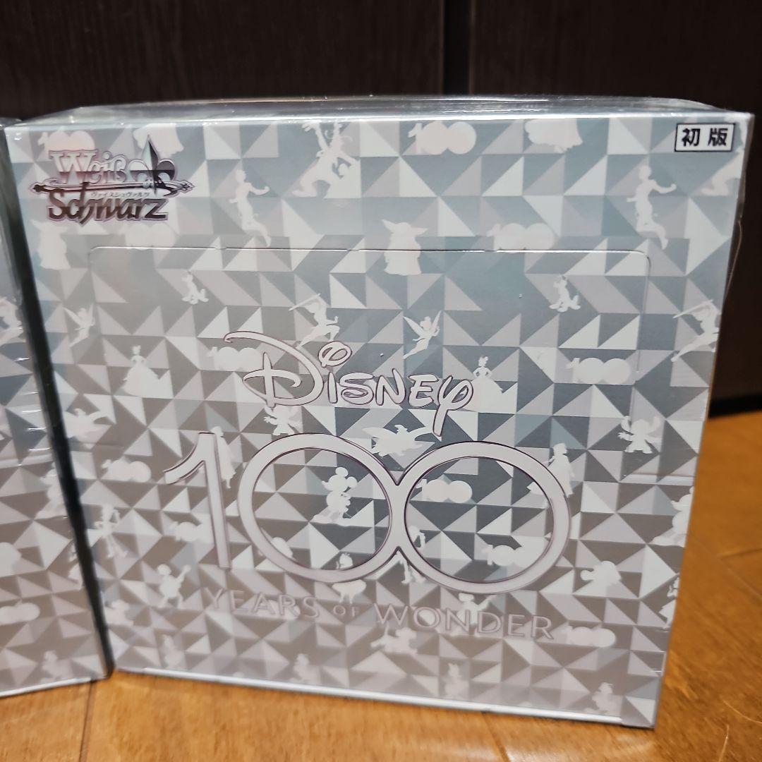 ヴァイスシュヴァルツ Disney 100周年 初版 3セット