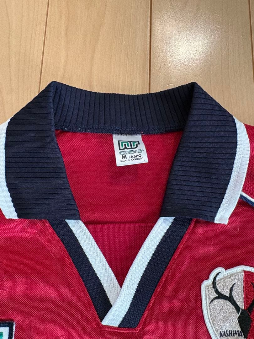 鹿島アントラーズ　本山雅志選手　ユニフォーム　複数選手のサイン入り